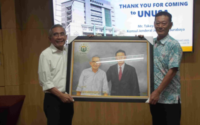 Konsul Jenderal Jepang di Surabaya, Mr Takeyama Kenichi, Kunjungi Unusa Sekaligus Berpamitan