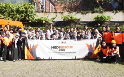 Mahasiswa Kedokteran Unusa Gandeng BPBD Jatim Sosialisasikan Penanganan Bencana Gempa
