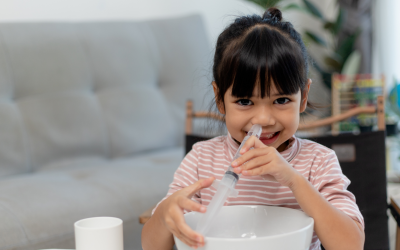 Cuci Hidung Anak, Aman Gak Ya?